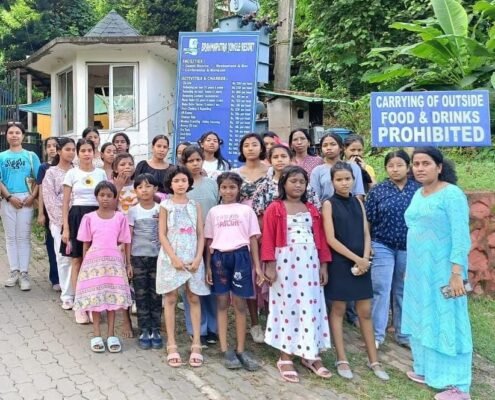 Outing during summer vaccation